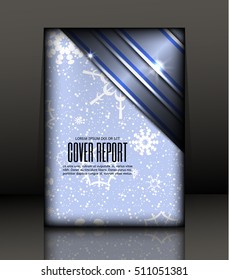 Template design for cover. Banner in A4 size. Abstract background. Vector, illustration.