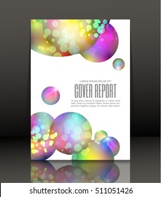 Template design for cover. Banner in A4 size. Abstract background. Vector, illustration.