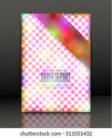 Template design for cover. Banner in A4 size. Abstract background. Vector, illustration.