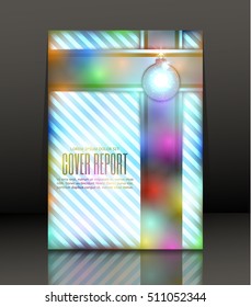 Template design for cover. Banner in A4 size. Abstract background. Vector, illustration.