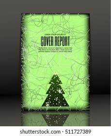 Template design for cover. Banner in A4 size. Abstract background. Vector, illustration.
