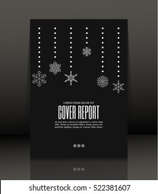 Template design for cover. Banner in A4 size. Abstract background. Vector, illustration.
