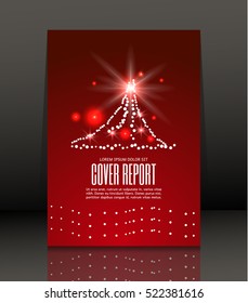 Template design for cover. Banner in A4 size. Abstract background. Vector, illustration.
