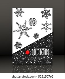 Template design for cover. Banner in A4 size. Abstract background. Vector, illustration.