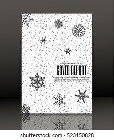 Template design for cover. Banner in A4 size. Abstract background. Vector, illustration.