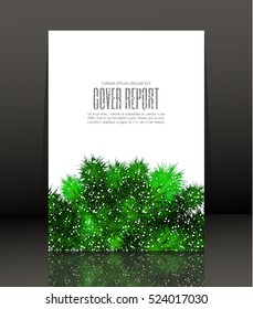 Template design for cover. Banner in A4 size. Abstract background. Vector, illustration.