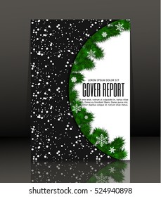 Template design for cover. Banner in A4 size. Abstract background. Vector, illustration.