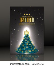 Template design for cover. Banner in A4 size. Abstract background. Vector, illustration.