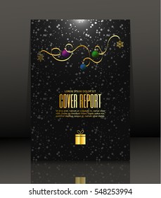 Template design for cover. Banner in A4 size. Abstract background. Vector, illustration.