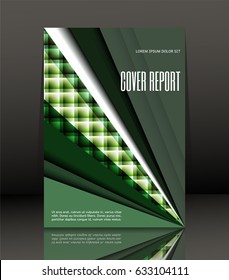 Template design for cover. Banner in A4 size. Abstract background. Vector, illustration.