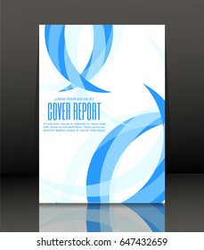 Template design for cover. Banner in A4 size. Abstract background. Vector, illustration.