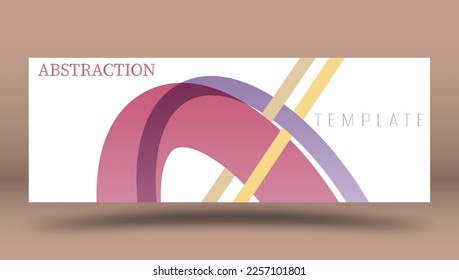 Template for the design of a cover, book, poster, banner. The idea of interior design, prints and decorations. Creative design layout