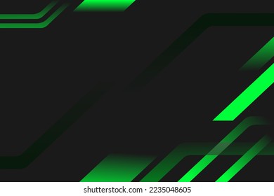 Vorlagendesign auf dunkelgrünem abstraktem, geometrischem Hintergrund, Kopienraum