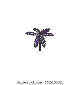 template design
date palm icon
