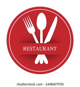 Template for design and decoration of restaurant menu, catering or gastro service, flat design