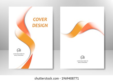 Template design, flyer, brochure, poster, booklet, presentation, annual report, magazine cover. A4 vector