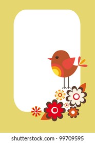 template design for greeting card