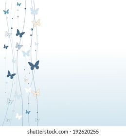 Template design for greeting card, vector illustration