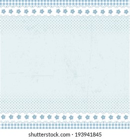 Template design for greeting card, vector illustration