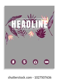 Template design Layout ,Brochure , Flyer , Geometric , vector, Abstract Modern Backgrounds