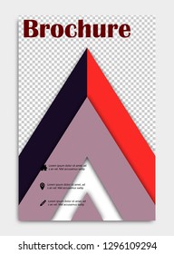 Template design, Layout, Brochure , Geometric Abstract Modern Backgrounds