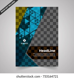 Template design, Layout, Brochure ,Geometric Abstract Modern Backgrounds