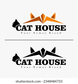 template design logo petshop modern. design logo vector petshop