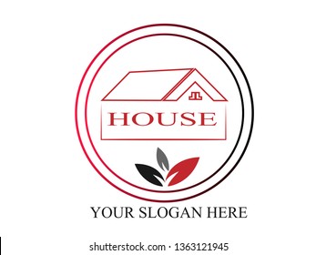 Template Design for Logos and Icons About Buildings, Houses, Real Estate, Property, Contractors, and other Related Projects