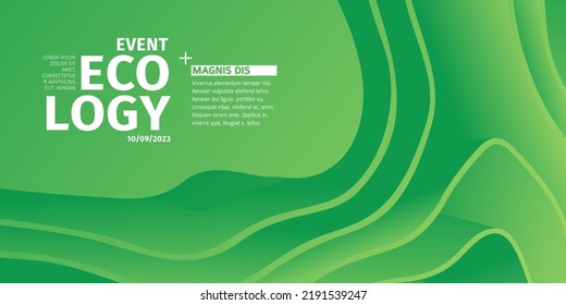Diseño de plantilla de banner moderno con un fondo de forma geométrica de color abstracto.  Disposición de ondas futuristas para volante o folleto. Resumen de formas de onda de fondo. Vector
