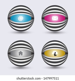 Template design modern can be used for Infographics / logo / vector graphic, or website.
