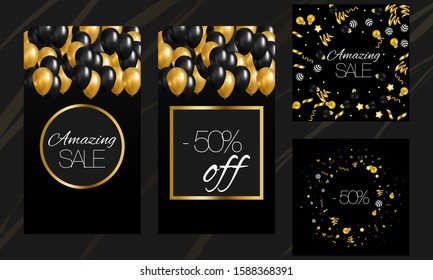 Template design. Post for social media. Stories design layout. Trendy editable template. Christmas card design. Beautiful post for social media.