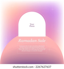 Diseño de plantilla ramadan. Estética de diseño para ramadán. Idul fitri design, idul adha template design, eid mubarak vector, plantilla ramadan para medios sociales.