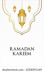 template design with ramadan theme