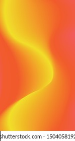 template design shine orange line  effect background gradient orange color waves 