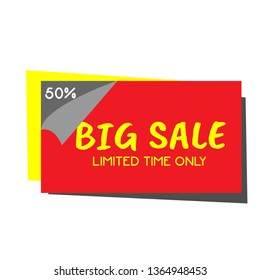 Template Design For Shop or Web Discounts and Promos