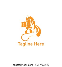 template design
simple camera logo