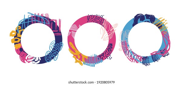 Template design sketch elements for poster, t-shirt design, pattern, background. Hand drawn splash doodle design elements. 