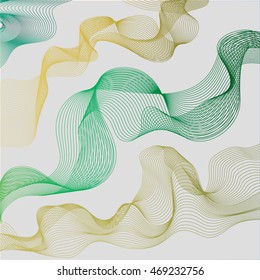 template design smoke, cloth