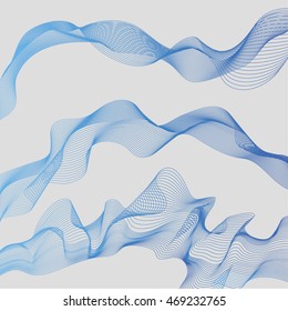 template design smoke, cloth