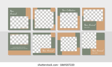 Template Design Social Media Post - Vector