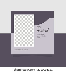 Template Design Social Media Post 
