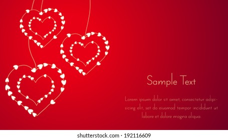 赤い糸 ハート のイラスト素材 画像 ベクター画像 Shutterstock