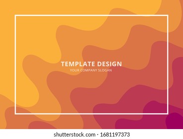 Diseño de plantilla, Vector e ilustración Fondo abstracto,Mezcla gráfica