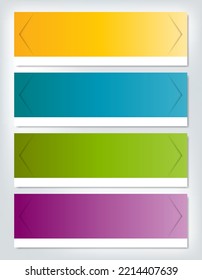 Template design for web, ads, flyer, poster. Isolated on grey background.