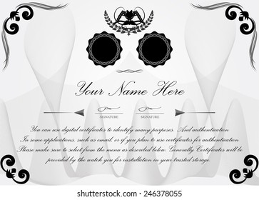 Template designs of black.