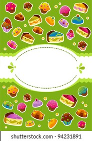 Template designs of menu