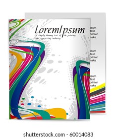 Template designs of menu with best used of your flayer project, vector illustration