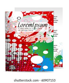 Template designs of menu with best used of your flayer project, vector illustration