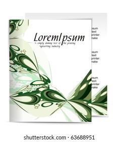 Template designs of menu with best used of your flayer project, vector illustration
