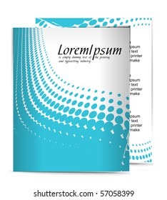Template designs of menu for your flyer project, vector illustration
